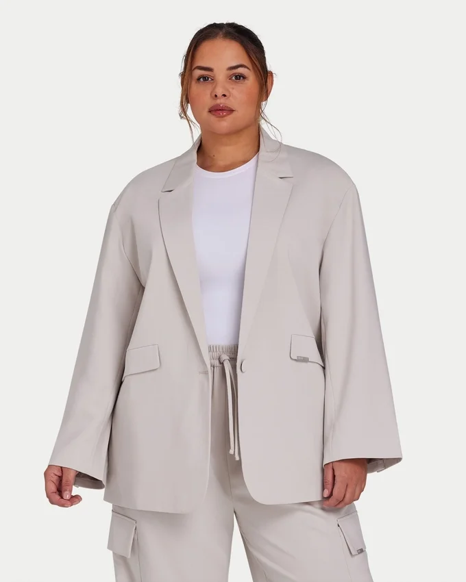 Blazers pour femme | Blazer Studio oversize – Stone Blazers pour femme | Blazer Studio oversize – Stone
