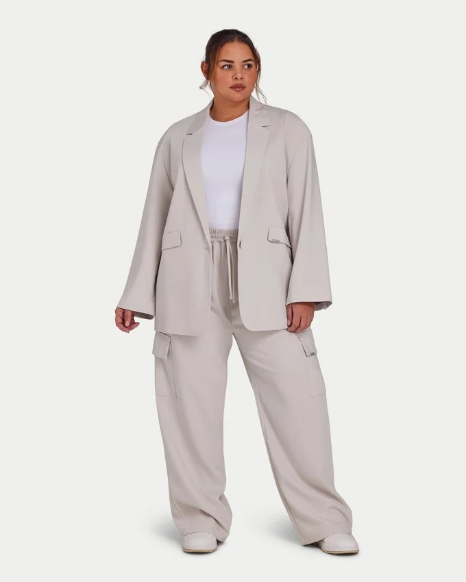 Blazers pour femme | Blazer Studio oversize – Stone Blazers pour femme | Blazer Studio oversize – Stone