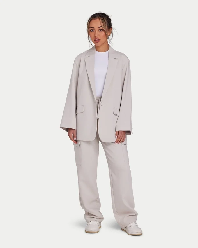 Blazers pour femme | Blazer Studio oversize – Stone Blazers pour femme | Blazer Studio oversize – Stone