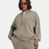 Blouson aviateur délavé Signature pour femme Blouson aviateur délavé Signature pour femme