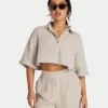 Chemise courte Resort pour femme Chemise courte Resort pour femme