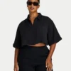 Chemise courte Resort pour femme – noire Chemise courte Resort pour femme – noire