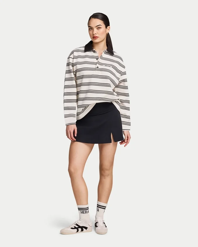 Chemise de rugby rayée pour femme Chemise de rugby rayée pour femme