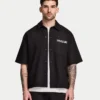 Chemise en coton à manches courtes pour homme