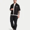 Chemise en coton à manches courtes pour homme