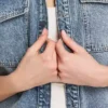 Chemise en denim à manches courtes pour femme Chemise en denim à manches courtes pour femme