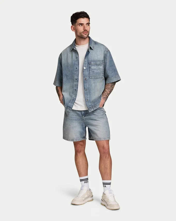 Chemise en denim pour homme Chemise en denim pour homme
