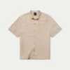 Chemise en lin à manches courtes pour homme en shorts Chemise en lin à manches courtes pour homme en shorts