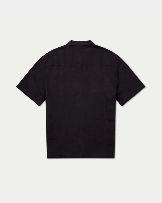 Chemise en lin à manches courtes pour homme en shorts Chemise en lin à manches courtes pour homme en shorts