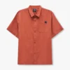 Chemise Rewear en mélange de lin – marron argile