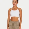 Crop top incontournable pour femme – blanc Crop top incontournable pour femme – blanc