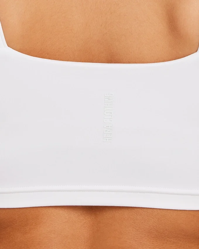Crop top incontournable pour femme – blanc Crop top incontournable pour femme – blanc