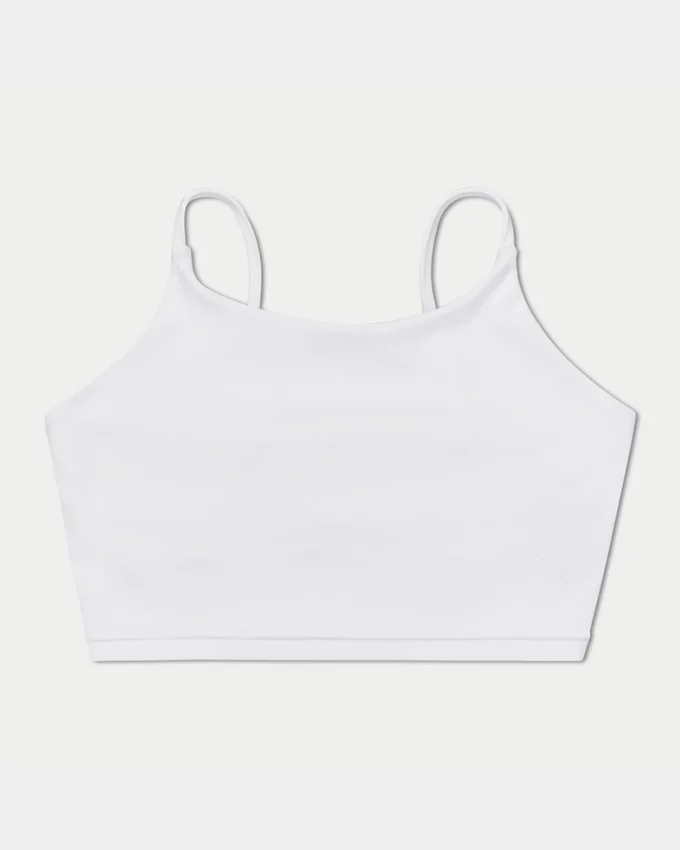Crop top incontournable pour femme – blanc Crop top incontournable pour femme – blanc