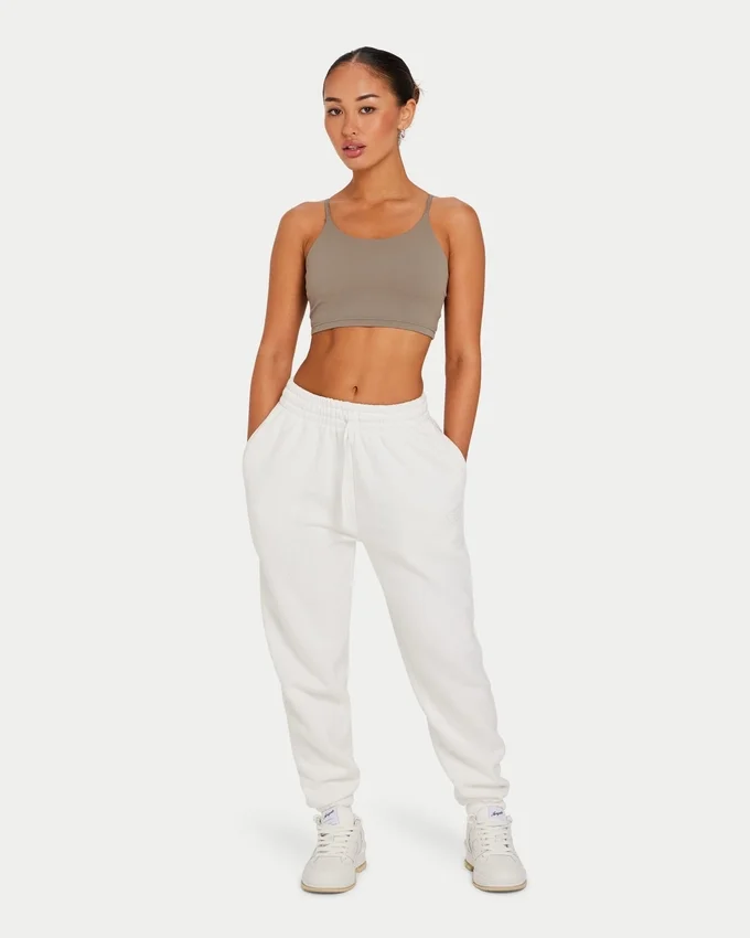 Crop top incontournable pour femme – gris marais Crop top incontournable pour femme – gris marais