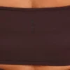 Crop top incontournable pour femme – marron ardoise Crop top incontournable pour femme – marron ardoise