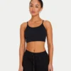 Crop top incontournable pour femme – noir Crop top incontournable pour femme – noir