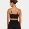 Crop top incontournable pour femme – noir Crop top incontournable pour femme – noir