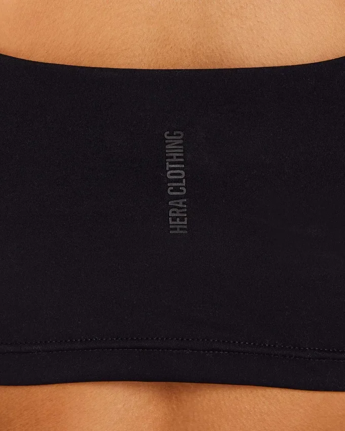 Crop top incontournable pour femme – noir Crop top incontournable pour femme – noir