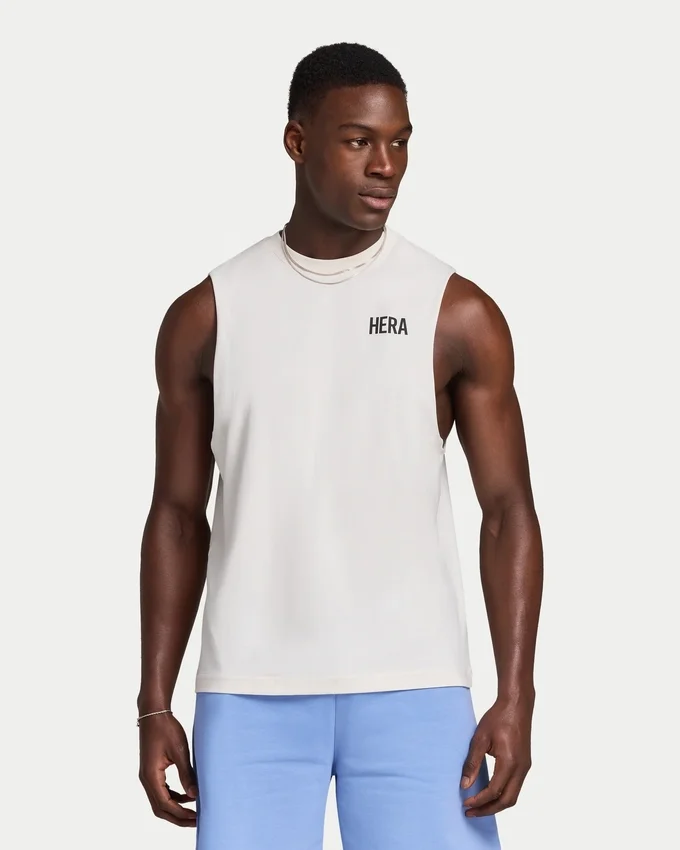 Débardeur classique pour homme – blanc Débardeur classique pour homme – blanc