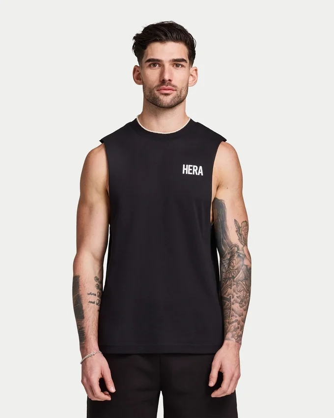Débardeur incontournable pour homme – noir Débardeur incontournable pour homme – noir