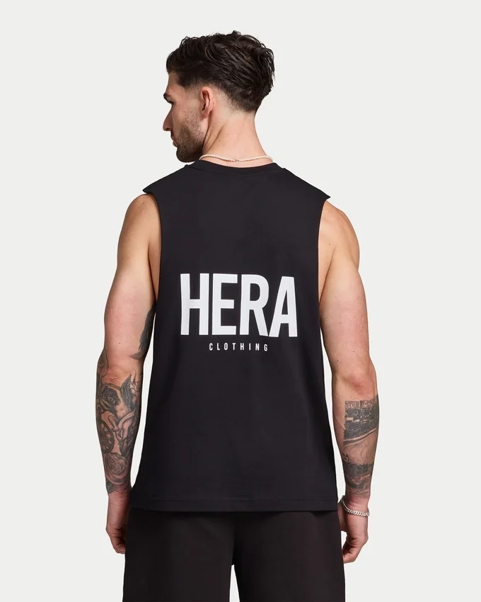 Débardeur incontournable pour homme – noir Débardeur incontournable pour homme – noir