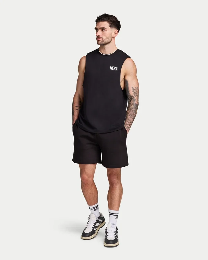 Débardeur incontournable pour homme – noir Débardeur incontournable pour homme – noir