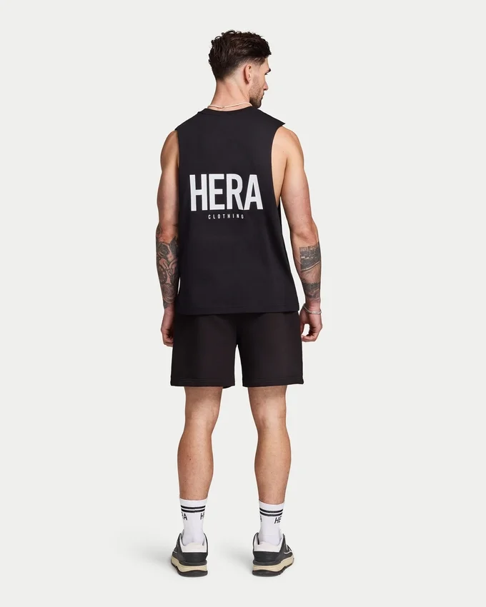 Débardeur incontournable pour homme – noir Débardeur incontournable pour homme – noir