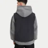 Gilet utilitaire matelassé pour homme – noir Gilet utilitaire matelassé pour homme – noir