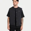 Gilet utilitaire matelassé pour homme – noir Gilet utilitaire matelassé pour homme – noir