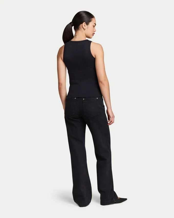 Haut à boutons « Essentials » pour femme Haut à boutons « Essentials » pour femme