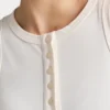 Haut à boutons « Essentials » pour femme Haut à boutons « Essentials » pour femme