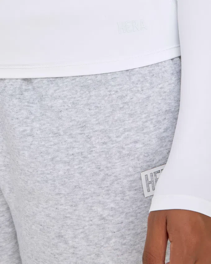 Haut à manches longues Dual Wear pour femme – blanc Haut à manches longues Dual Wear pour femme – blanc