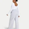 Haut à manches longues Dual Wear pour femme – blanc Haut à manches longues Dual Wear pour femme – blanc
