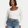 Haut à manches longues Essential Dual Wear pour femme