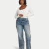Haut à manches longues Essential Dual Wear pour femme