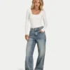 Haut à manches longues Essential Dual Wear pour femme