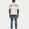 Jean de denim décontracté pour homme – délavage moyen
