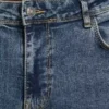 Jean de denim décontracté pour homme – délavage moyen
