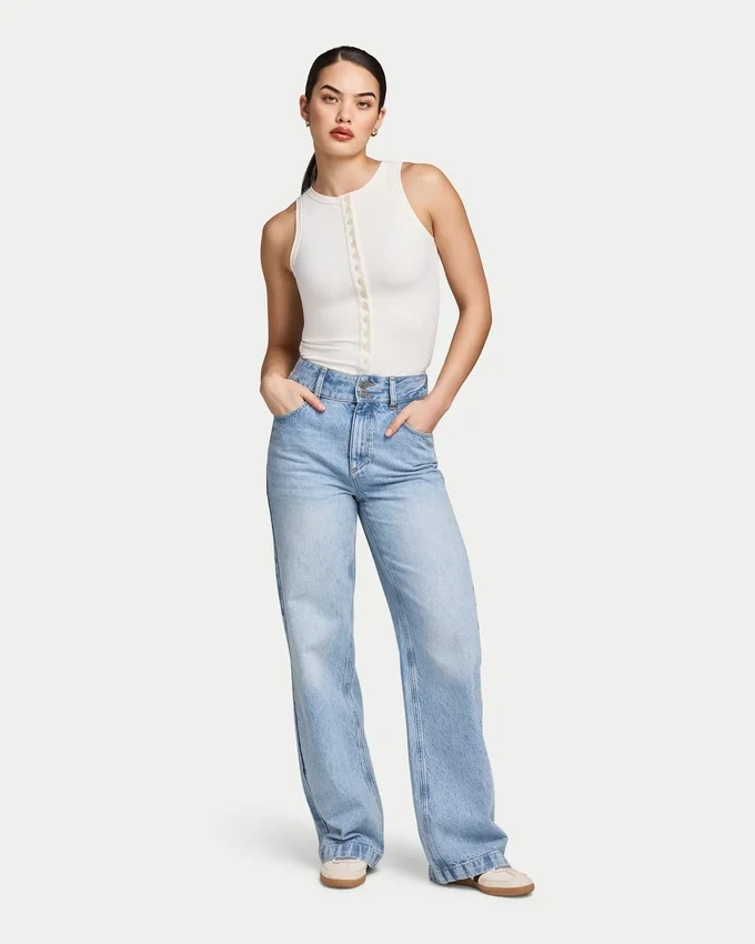 Jean droit pour femme Jean droit pour femme