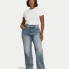Jean droit pour femme