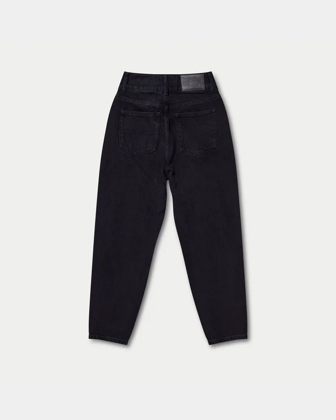 Jean « mom » pour femme – noir délavé Jean « mom » pour femme – noir délavé