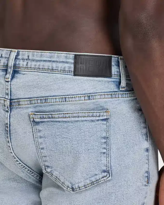 Jean slim pour homme – bleu clair Jean slim pour homme – bleu clair
