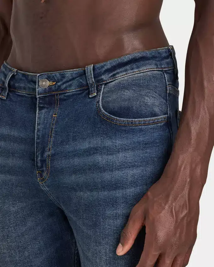 Jean slim pour homme – bleu foncé Jean slim pour homme – bleu foncé