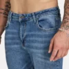 Jean slim pour homme – bleu moyen