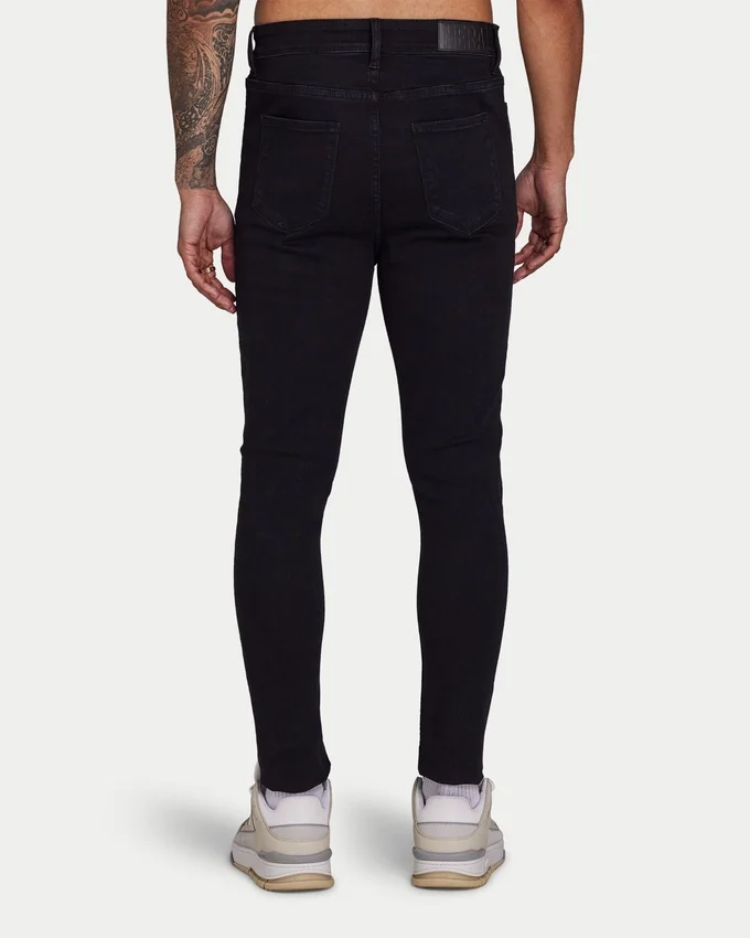 Jean Spray-On pour homme – noir Jean Spray-On pour homme – noir