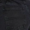 Jeans larges pour femme – noir