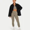 Legging Essential pour femme – gris marais Legging Essential pour femme – gris marais