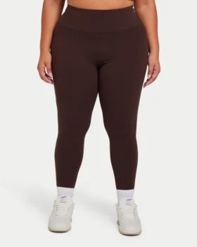 Legging incontournable pour femme – marron ardoise