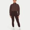 Legging incontournable pour femme – marron ardoise