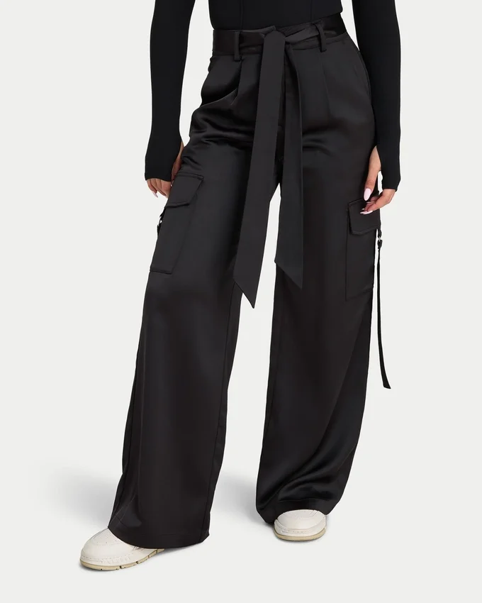 Pantalon cargo ajusté pour femme Pantalon cargo ajusté pour femme